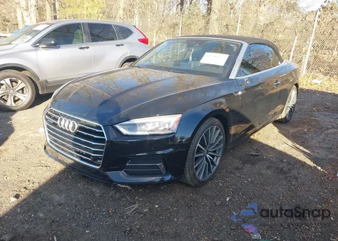 2018 Audi A5 2.0T Premium z USA, uszkodzony, nr VIN WAUYNGF59JN015338